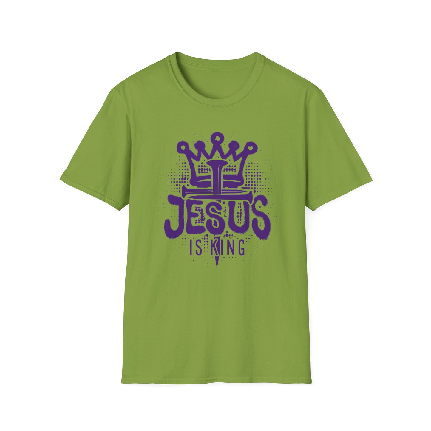Graffiti Cross Unisex T-Shirt - Jesus is King