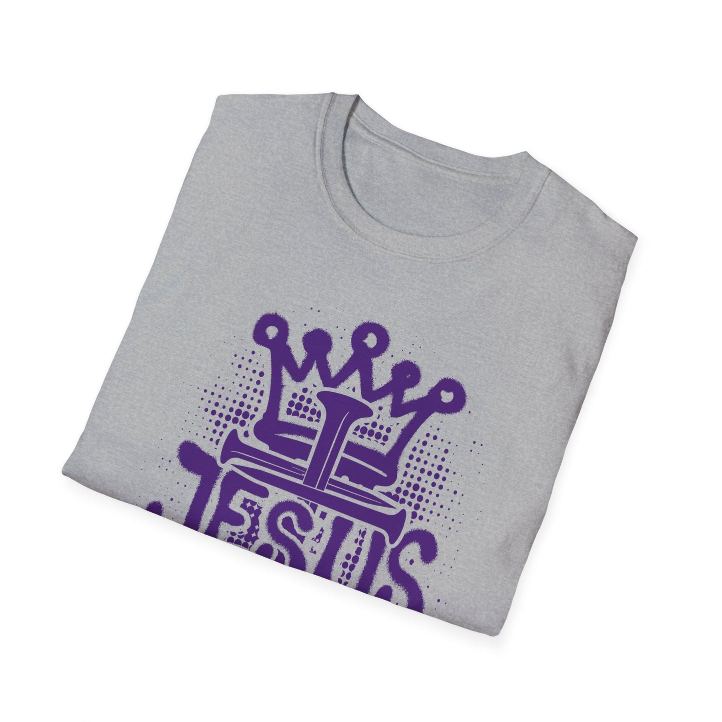 Graffiti Cross Unisex T-Shirt - Jesus is King