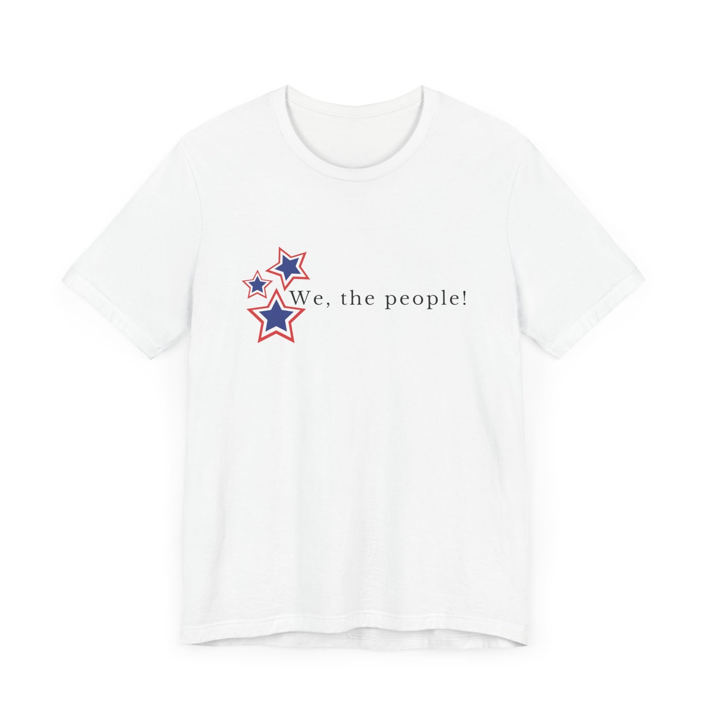 Constitution We the People T-Shirt-3 Corner Star Design