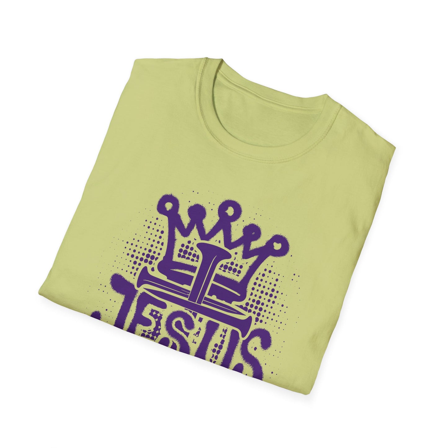 Graffiti Cross Unisex T-Shirt - Jesus is King