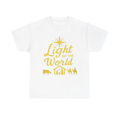 Christmas Nativity Unisex Tee - LIGHT OF THE WORLD