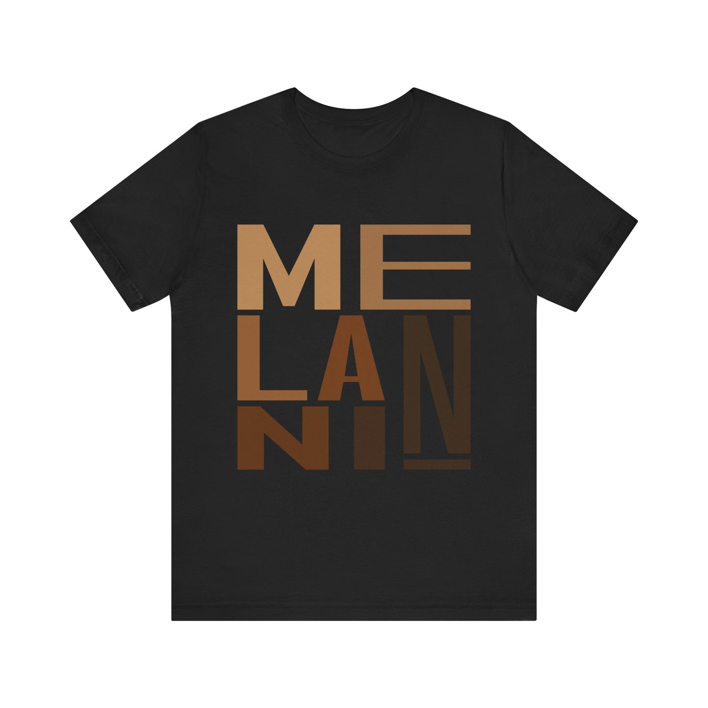 Melanin Text Art Tee