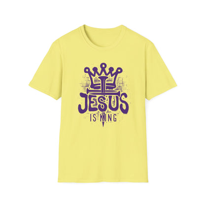 Graffiti Cross Unisex T-Shirt - Jesus is King