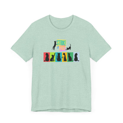 Cat Silhouette Vogue T-shirt