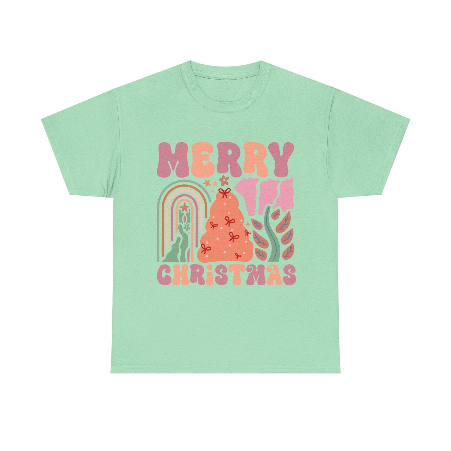 Boho Style Merry Christmas Tee - Unisex Tee