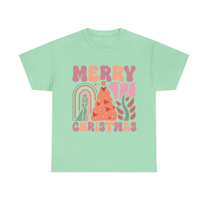 Boho Style Merry Christmas Tee - Unisex Tee
