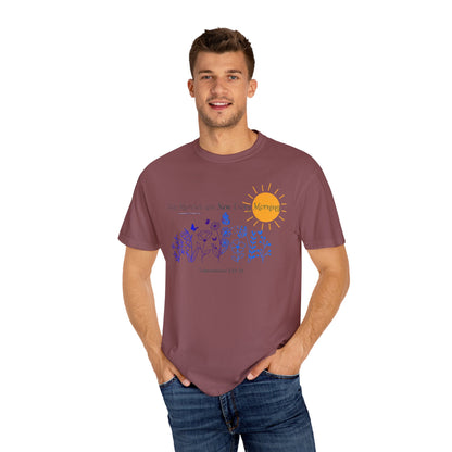 His Mercies Are New Every Morning Unisex Garment-Dyed T-shirt
