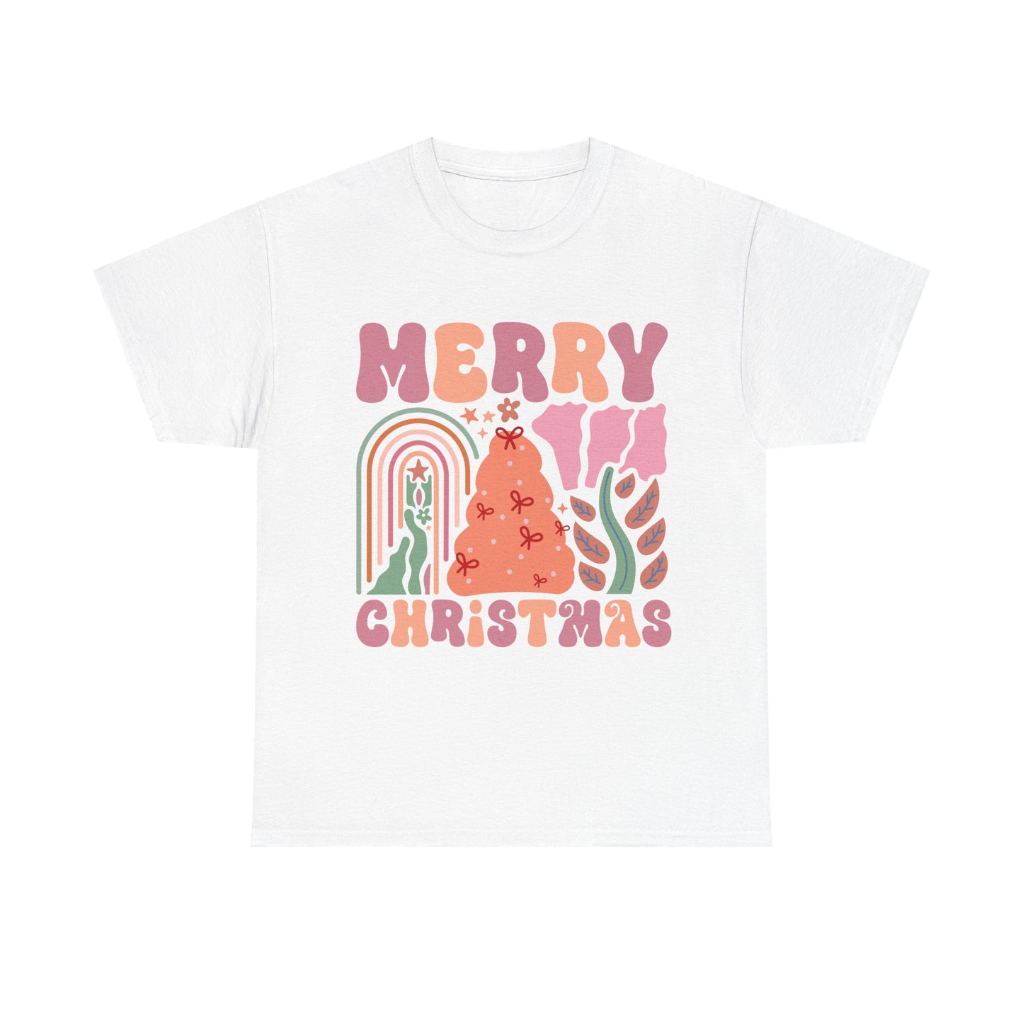 Boho Style Merry Christmas Tee - Unisex Tee