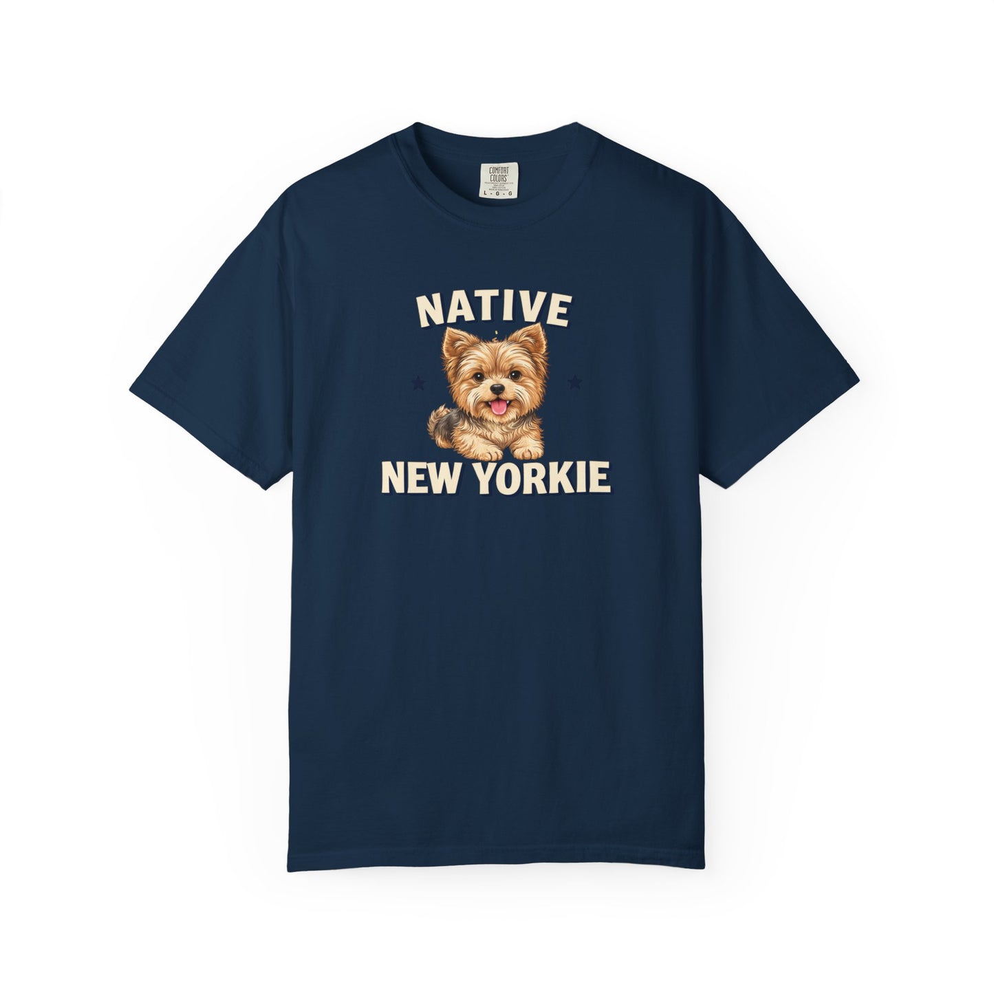 Native New Yorkie T-Shirt — Yorkie Mom/Dad NYC Dog Lover Tee