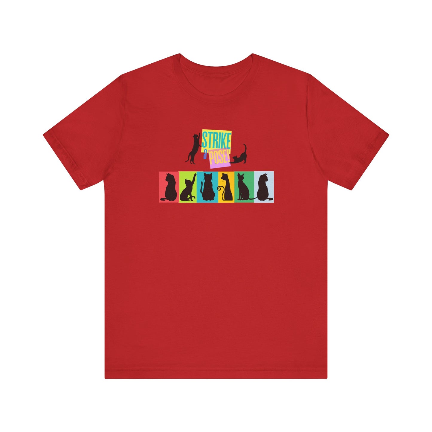 Cat Silhouette Vogue T-shirt