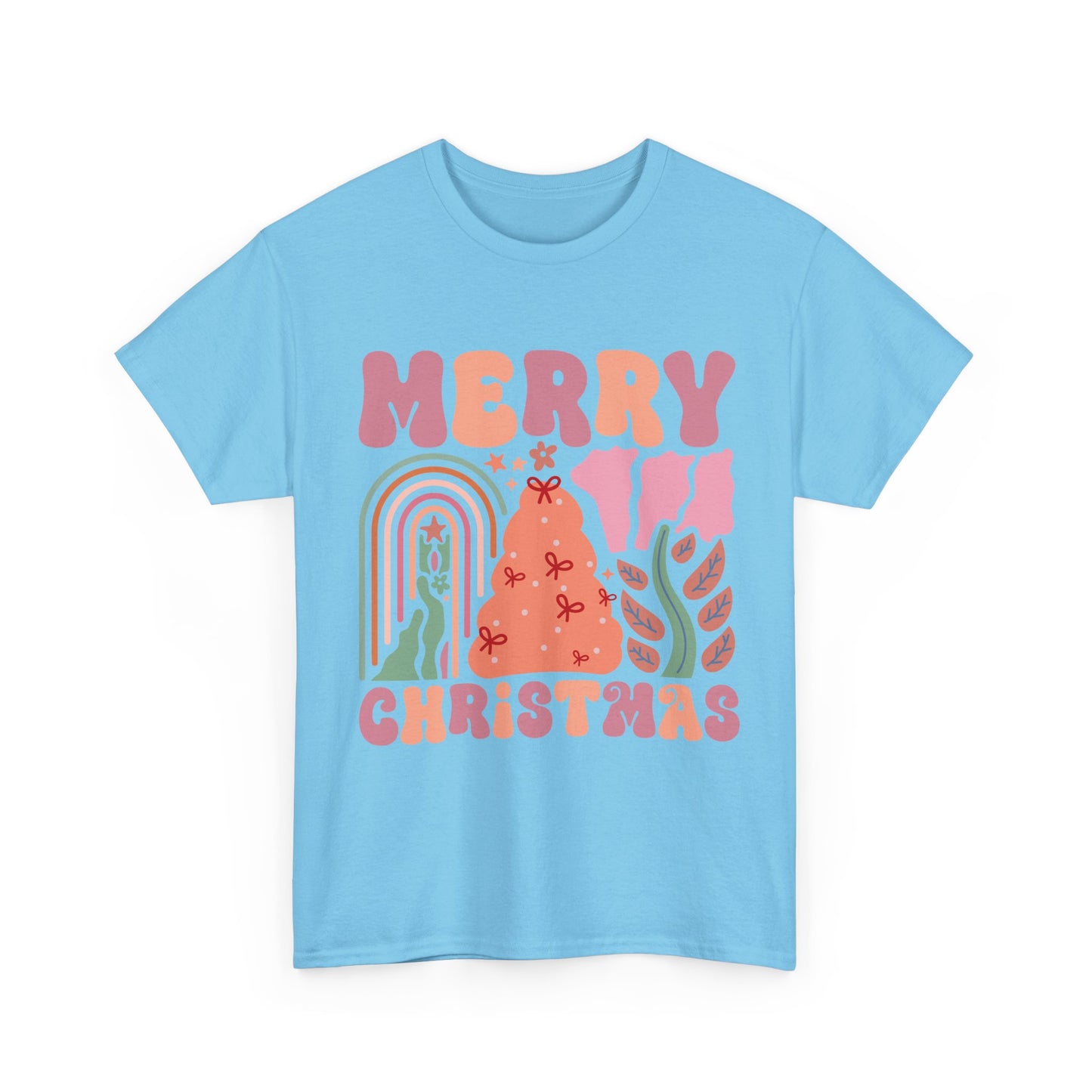 Boho Style Merry Christmas Tee - Unisex Tee