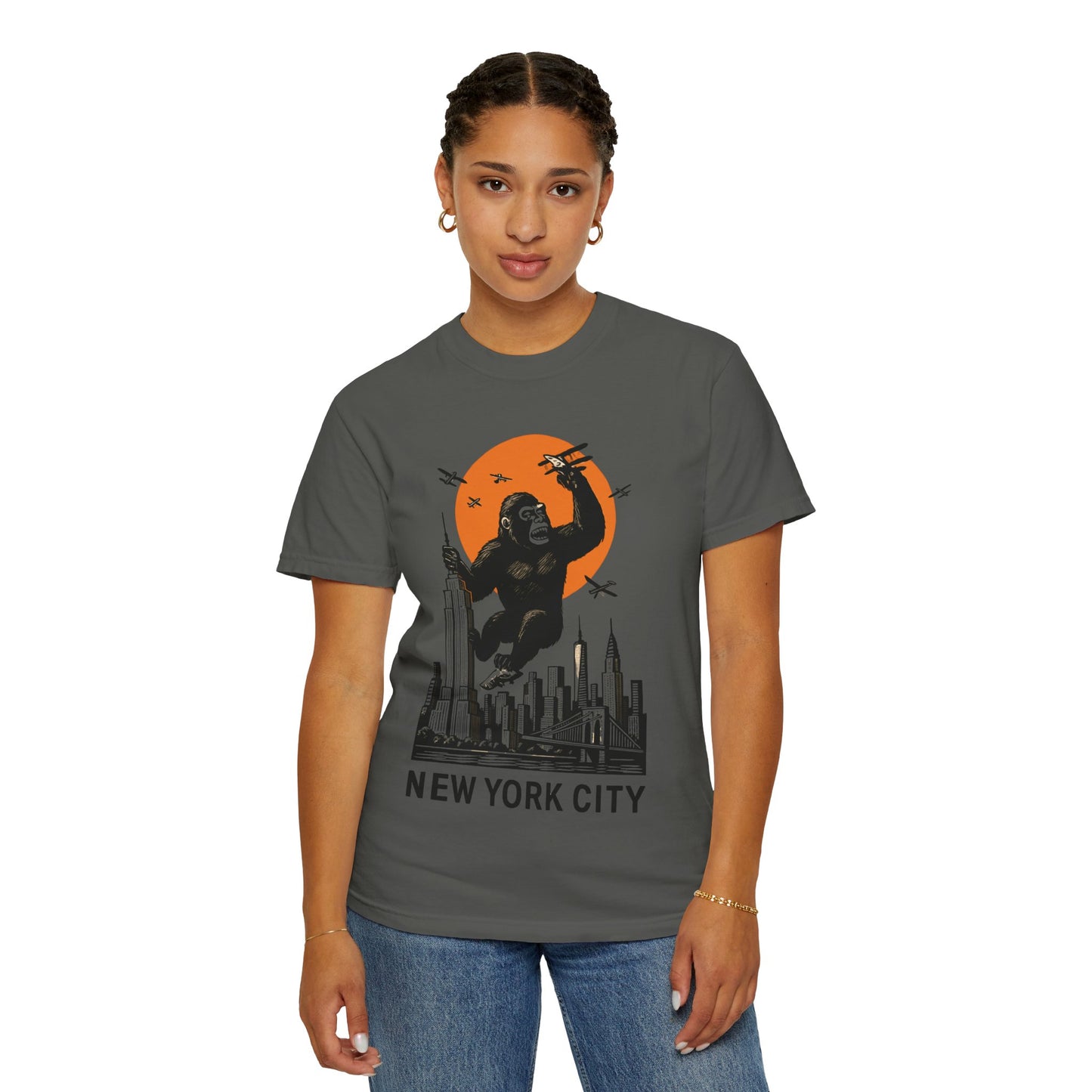 New York King Kong Skyline T-Shirt