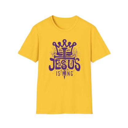 Graffiti Cross Unisex T-Shirt - Jesus is King