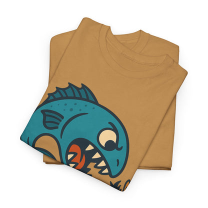 Fishing Cartoon Tee Shirt - Catch of the Day Unisex