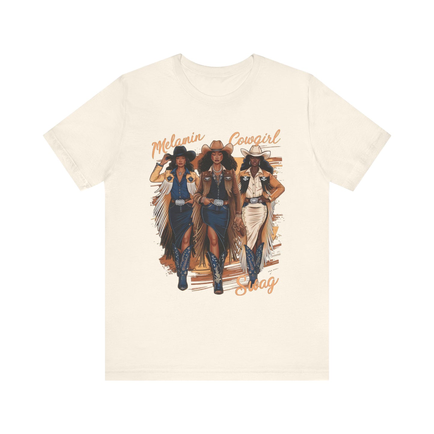 3 Melanated Cowgirls Tee