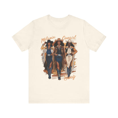 3 Melanated Cowgirls Tee