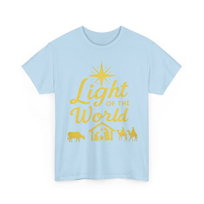 Christmas Nativity Unisex Tee - LIGHT OF THE WORLD