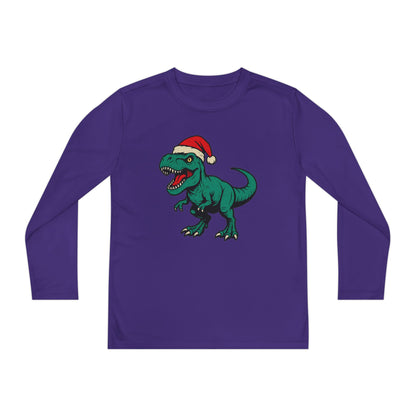 Long Sleeve Dinosaur Holiday Tee