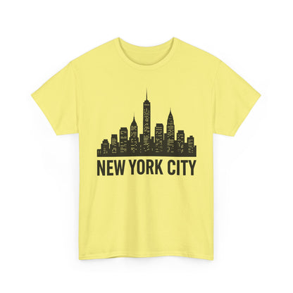 New York City Skyline T-Shirt — NYC Skyline Silhouette Tee