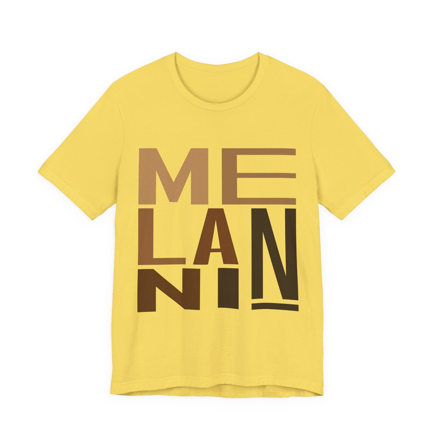 Melanin Text Art Tee