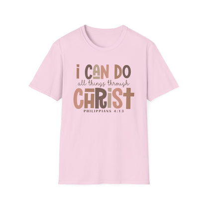 Faithful Unisex Tee with Inspirational Text - Earthtone Colors