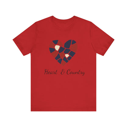 Patriotic Heart Tee