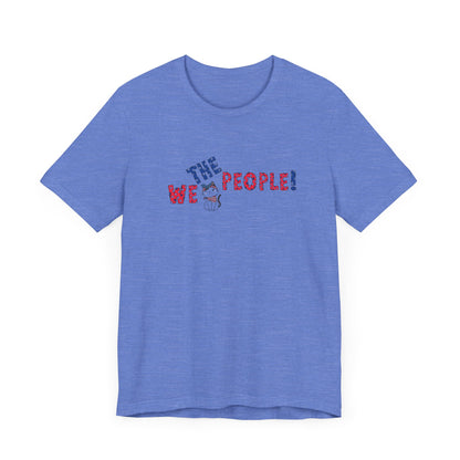 Patriotic Cat 'We the People' T-Shirt