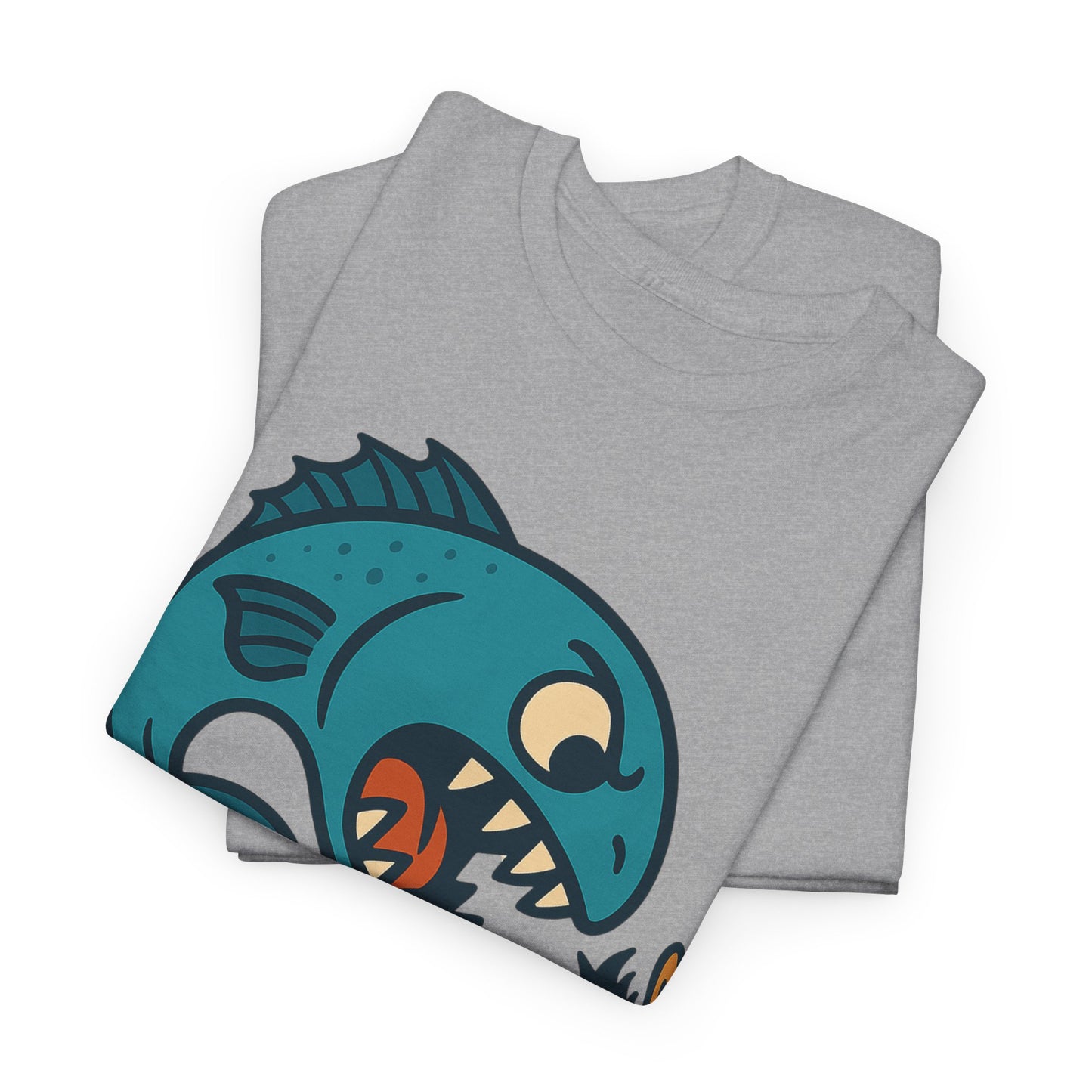 Fishing Cartoon Tee Shirt - Catch of the Day Unisex