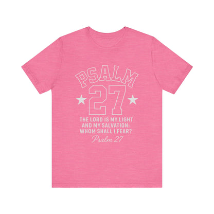 PSALM 27 Black Sporty Tee
