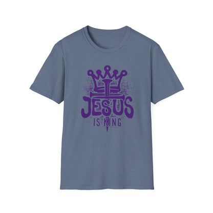 Graffiti Cross Unisex T-Shirt - Jesus is King