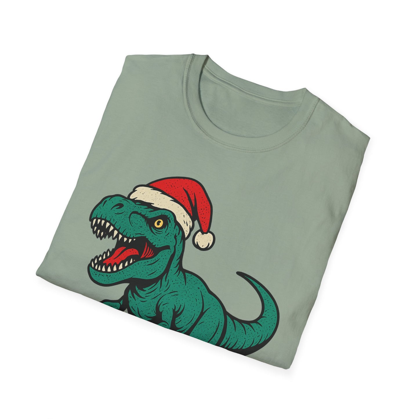 Christmas Dinosaur T-Shirt