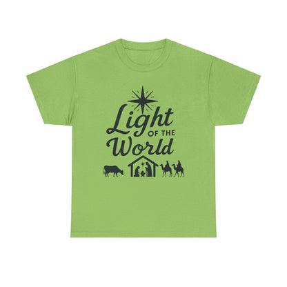 Nativity Unisex Tee - Light of the World - Dark Version