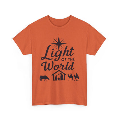 Nativity Unisex Tee - Light of the World - Dark Version