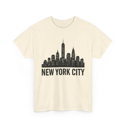 New York City Skyline T-Shirt — NYC Skyline Silhouette Tee