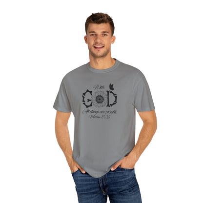 Daisy Scripture T-shirt