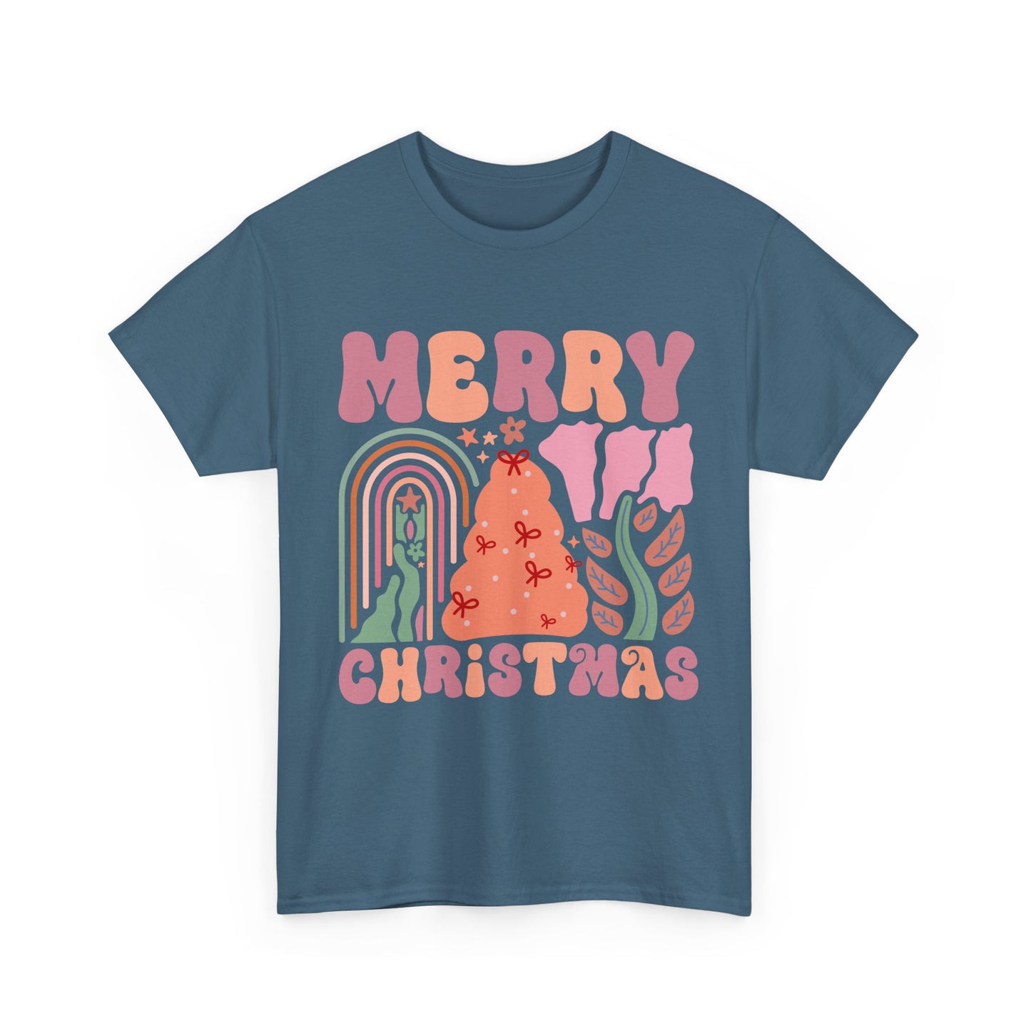 Boho Style Merry Christmas Tee - Unisex Tee