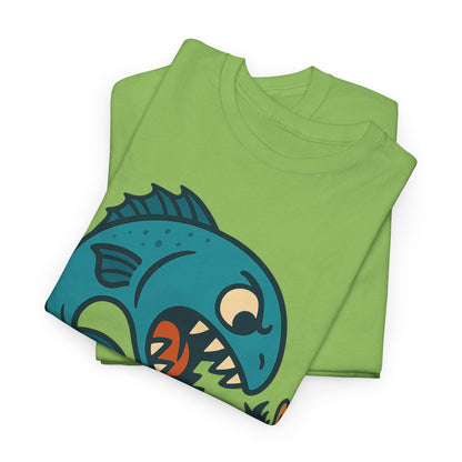Fishing Cartoon Tee Shirt - Catch of the Day Unisex