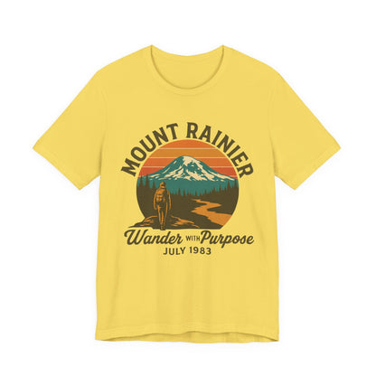 Adventure Tee - Wander with Purpose Retro Hiker