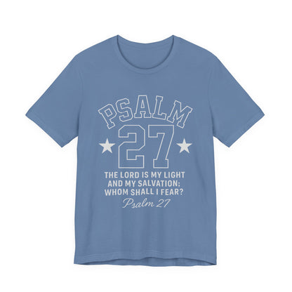 PSALM 27 Black Sporty Tee
