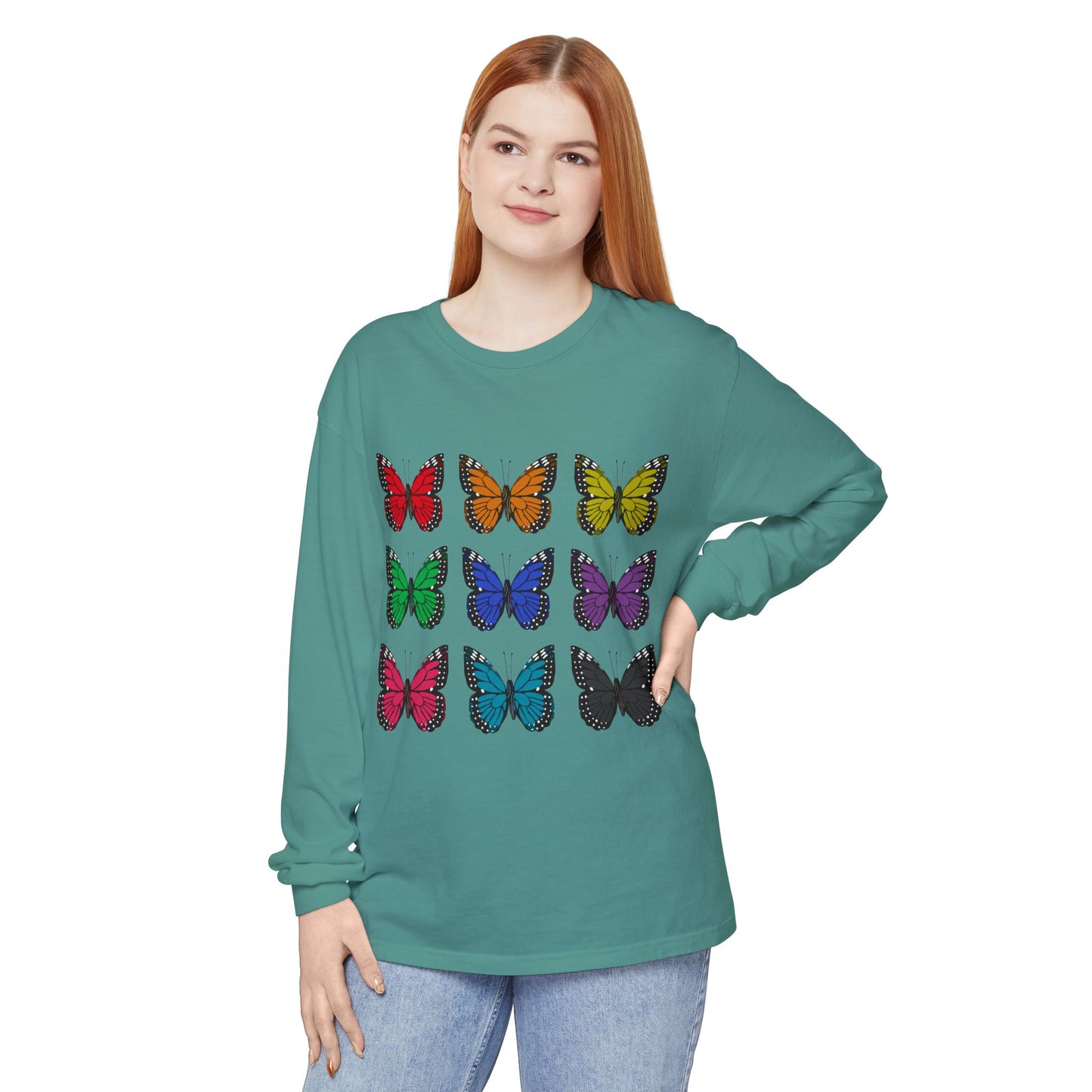 Butterfly Long Sleeve T-Shirt - Winter Collection