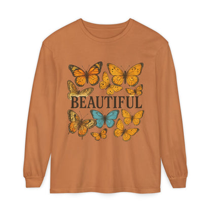 Beautiful Butterfly Long Sleeve T-Shirt, Eco-Friendly Cotton Tee, Casual Wear, Spring Fashion, Gift for Nature Lovers, Comfortable [...]