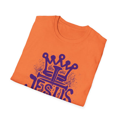 Graffiti Cross Unisex T-Shirt - Jesus is King