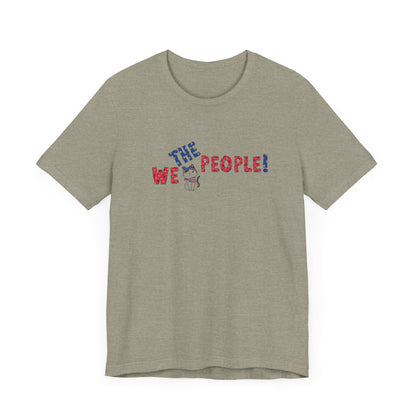 Patriotic Cat 'We the People' T-Shirt