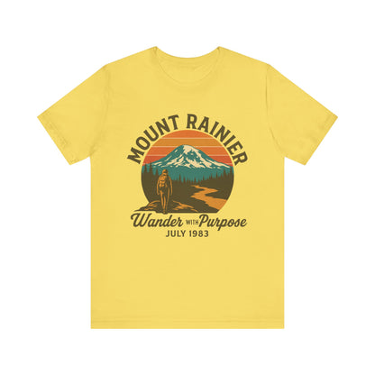 Adventure Tee - Wander with Purpose Retro Hiker