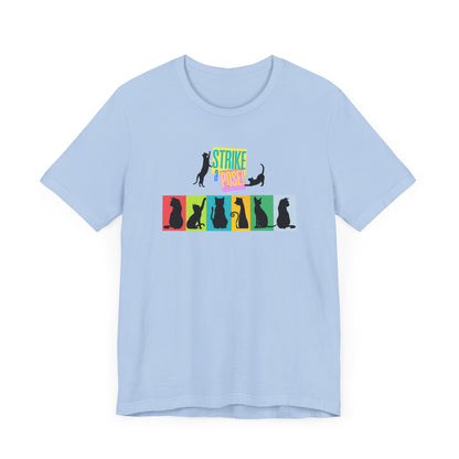 Cat Silhouette Vogue T-shirt