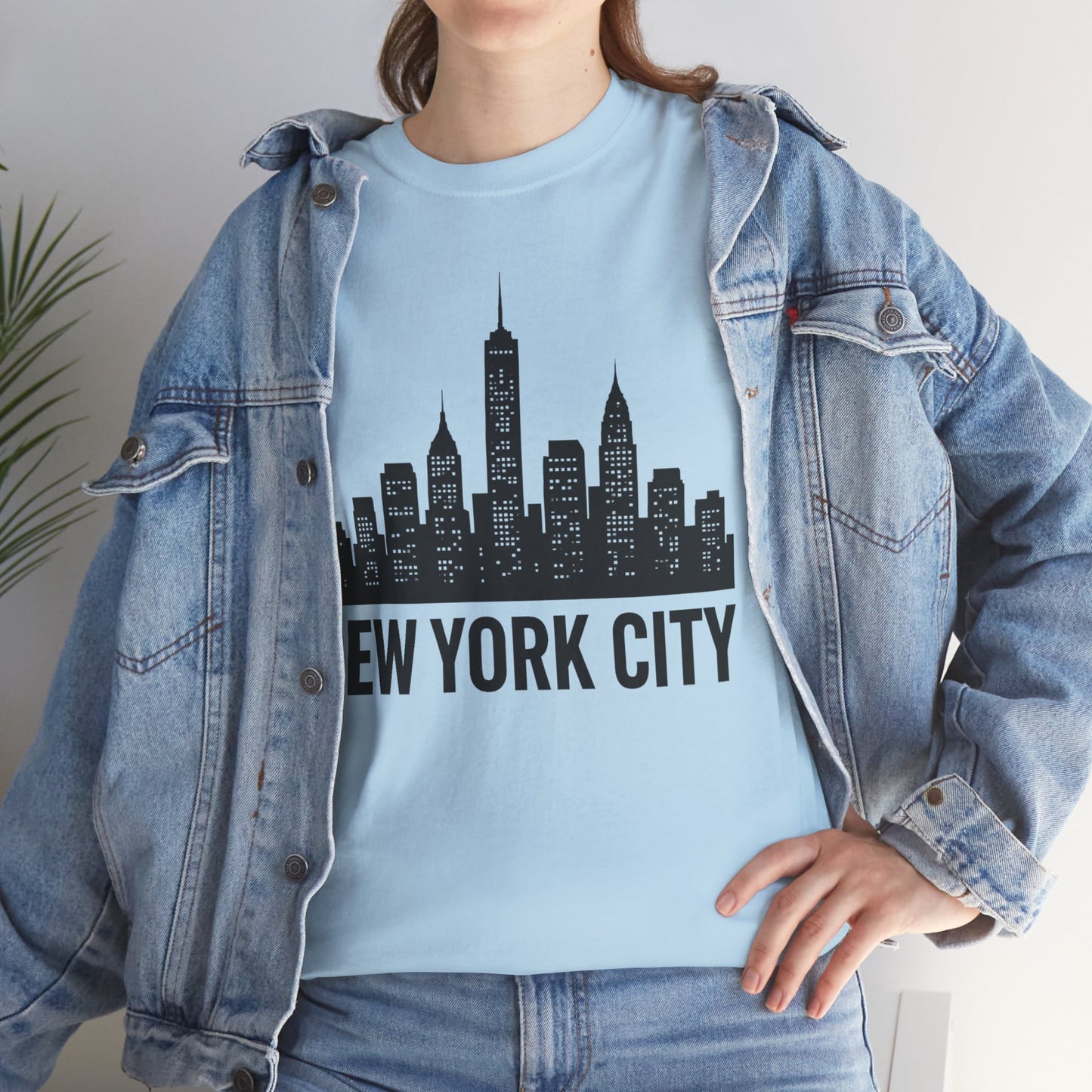 New York City Skyline T-Shirt — NYC Skyline Silhouette Tee