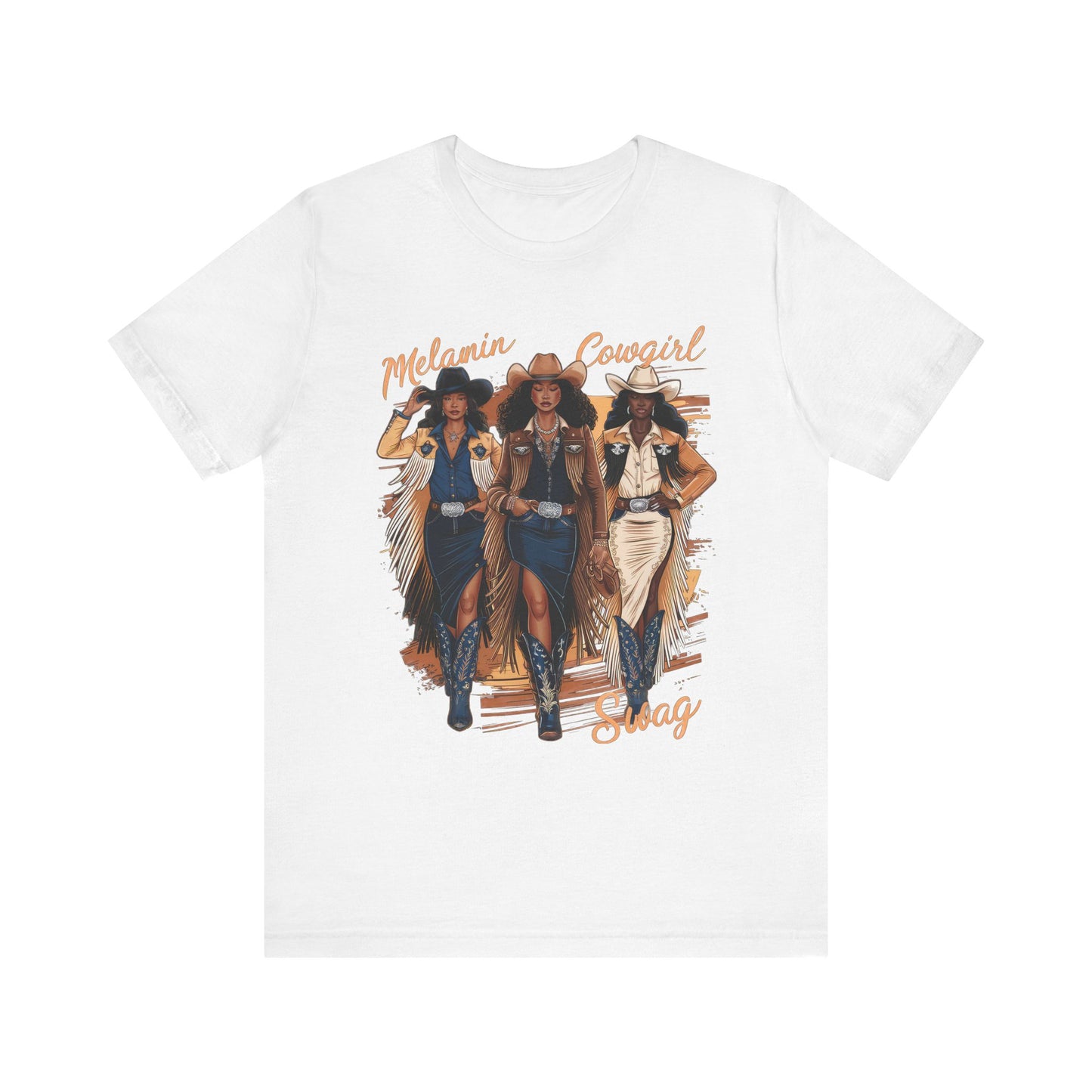 3 Melanated Cowgirls Tee