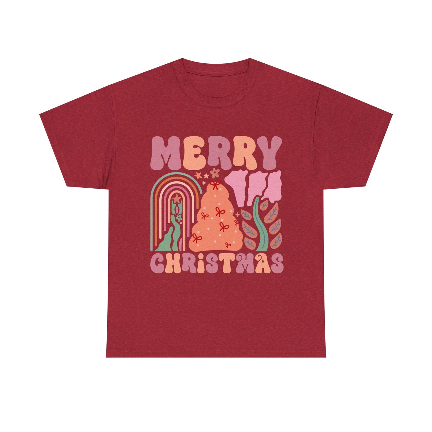 Boho Style Merry Christmas Tee - Unisex Tee