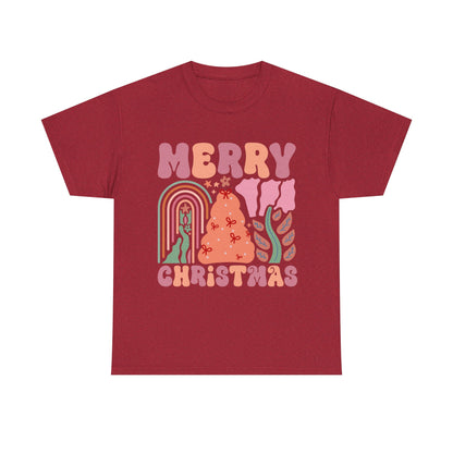 Boho Style Merry Christmas Tee - Unisex Tee