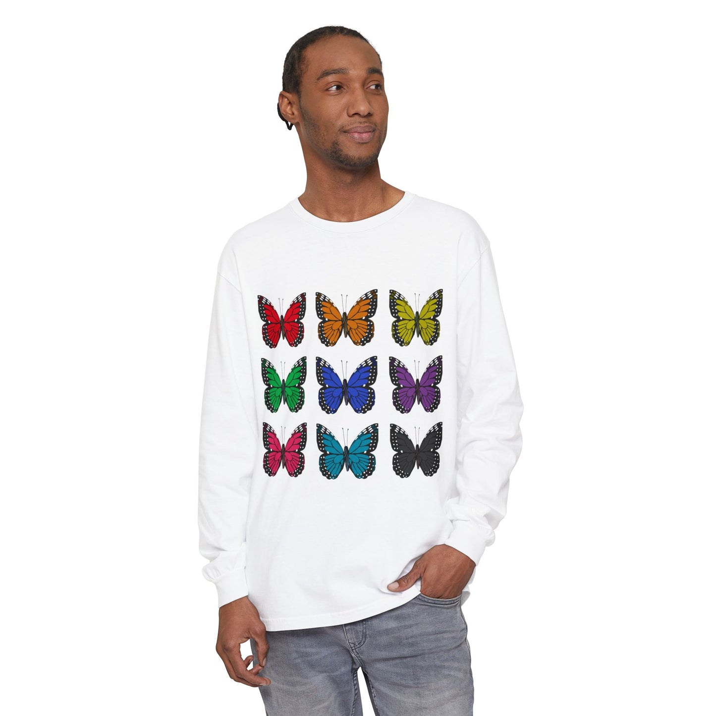 Butterfly Long Sleeve T-Shirt - Winter Collection